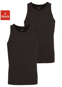 Jack & Jones Muskelshirt JACK & JONES "JACBASIC TANKTOP 2 PACK NOOS", Damen, Gr. S, schwarz, Jersey, Obermaterial: 100% Baumwolle, unifarben, regular fit normal, Rundhals, Shirts Muskelshirt, unifarben, modisch, regular fit, Baumwolle, Rundhals