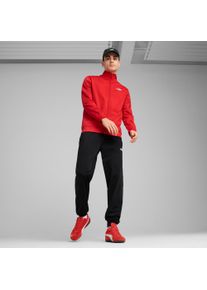 Trainingsanzug Puma "ESS POLY SUIT CL", Herren, Gr. XXL, rot (for all time rot), Trikot, Obermaterial: 100% Polyester, unifarben, regular fit, Sportanz&uuml;ge Trainingsanzug, zweiteiliges Set mit Jacke und Hose, mit hohem Kragen