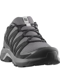 Wanderschuh Salomon "X-ADVENTURE RECON", Herren, Gr. 46, castlerock, phantom, alloy, Leder, Textil, Schuhe Wanderschuh, wasserdicht