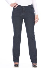 Stretch-Jeans KjBRAND "Betty Denim Stretch", Damen, Gr. 46, N-Gr, blau (blau, schwarz), Denim/Jeans, Obermaterial: 85% Baumwolle, 13% Polyester, 2% Elasthan, unifarben, Basic lang, Jeans Stretch-Jeans, mit Stretch