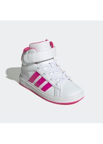 Sneaker adidas Sportswear "GRAND COURT MID K", Damen, Gr. 33, ftwwht, shopnk, gretwo, Synthetik, Schuhe Sneaker, f&uuml;r Kinder