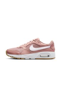 Sneaker Nike Sportswear "WMNS NIKE AIR MAX SC", Damen, Gr. 42,5, particle pink, wei&szlig;, gum light braun, Leder, Textil, Schuhe Sneaker