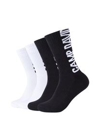 Tennissocken CAMP DAVID "cushioned", Damen, Gr. 39-42, wei&szlig; (wei&szlig; mix), Baumwollmischung, Socken Tennissocken, mit elastischem Bund