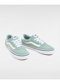 Sneaker Vans "Brooklyn LS", Damen, Gr. 36,5, cjl, suede, canvas iceberg gr&uuml;n, Leder, Schuhe Sneaker