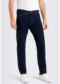 Regular-fit-Jeans MAC "Ben", Herren, Gr. 32, L&auml;nge 30, blau (blau schwarz rinsed), Denim/Jeans, Obermaterial: 99% Baumwolle, 1% Elasthan, Jeans Regular-fit-Jeans