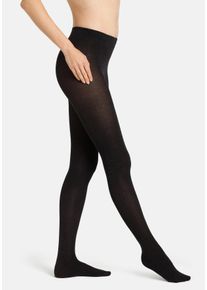 Strumpfhose Camano "comfort", Damen, Gr. S/M, schwarz, Obermaterial: 55% Polyester, 40% Polyamid, 5% Elasthan, Strumpfhosen Strumpfhose, mit elastischem Komfortbund