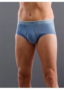 Slip Bugatti, Herren, Gr. 9, 1 Stk., blau, 100% Baumwolle, Unterhosen Slip
