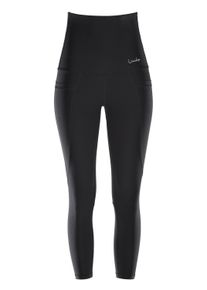 Leggings WINSHAPE "Functional Power Shape 7/8-Tights HWL314", Damen, Gr. XXL, Normalgr&ouml;&szlig;en, schwarz, 80% Polyester, 20% Elasthan, Hosen Leggings, High Waist mit praktischen Taschen