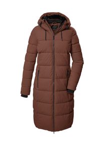 Steppmantel Killtec "KOW 56 WMN QLTD CT", Damen, Gr. 38, cappuccino, Obermaterial: 100% Polyester;Futter: 100% Polyester;F&uuml;llung: 100% Polyester, M&auml;ntel Steppmantel, Winddichter, wasserabweisender Wintermantel mit regulierbarer Kapuze