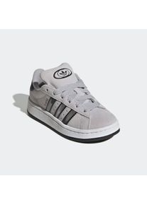 Sneaker adidas originals "CAMPUS 00S KIDS", Damen, Gr. 33, silber (grau two, matte silber, core schwarz), Leder, Synthetik, Schuhe Sneaker, f&uuml;r Kinder & Jugendliche