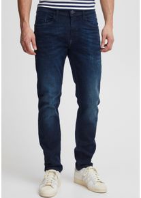 Regular-fit-Jeans Blend "Twister fit Mulitflex", Herren, Gr. 33, L&auml;nge 32, blau (denim dunkelblau), Denim/Jeans, Obermaterial: 92% Baumwolle, 6% Elastomultiester, 2% Elasthan, Abriebeffekte, regular fit lang, Jeans Regular-fit-Jeans, Baumwollmischung, regular fit