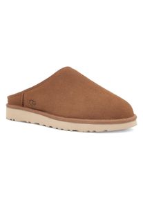 UGG Australia Pantoffel UGG "Classic Slip-On", Herren, Gr. 9 (42), braun (chestnut), Veloursleder, Schuhe Pantoffel, Clog, Mule, Pantoffel mit Warmfutter