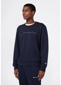 Sweatshirt Champion, Herren, Gr. S (44/46), schwarz (nny), Obermaterial: 70% Baumwolle, 30% Polyester, Rundhals, Sweatshirts Sweatshirt