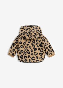 bonprix 2-in-1 Wendejacke mit kuscheligem Teddy-Fleece, beige, Gr.98, Stylische 2-in-1 Teddy-Fleece Jacke aus recyceltem Polyester f&uuml;r Babys und Kleinkinder