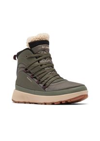 Snowboots Columbia "RED HILLS&trade; OMNI-HEAT&trade;", Damen, Gr. 37, gr&uuml;n (alpine tundra, moonvista), Leder, Textil, Schuhe Snowboots, gef&uuml;ttert