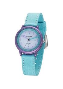 Solaruhr Jacques Farel "ORSO 3075", blau (t&uuml;rkis), Armbanduhren, Kinder, Armbanduhr, Kinderuhr, ideal auch als Geschenk