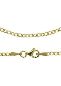 Panzerkette Firetti "Schmuck Geschenk Gold 333 oder 585 Collierkette in mehreren Breiten" Gr. 50, gold (gelbgoldfarben), Halsketten, Damen, 50, Gelbgold 585, B: 2,3mm, Panzerkette, Made in Germany, B:2,3mm