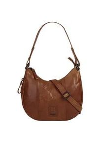 SPIKES & SPARROW Umh&auml;ngetasche SPIKES & SPARROW, Damen, Gr. B/H/T: 26cm x 23cm x 6cm onesize, braun (cognac), Leder, vintage, Taschen Umh&auml;ngetasche, echt Leder