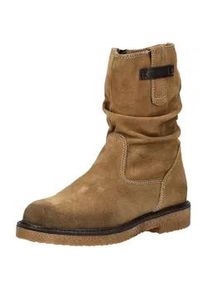 Stiefelette Tamaris "Tamaris Stiefelette Veloursleder", Damen, Gr. 38, braun, Veloursleder, Schuhe Stiefelette