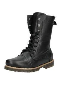 Ankleboots Andrea Conti "Andrea Conti Stiefel Leder", Damen, Gr. 37, schwarz, Leder, Schuhe Ankleboots