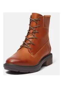 Schn&uuml;rboots Timberland "BRIMFIELDMID LACE UP BOOT", Damen, Gr. 37, medium braun full grain, Leder, Schuhe Schn&uuml;rboots, Winterstiefel, Schn&uuml;rstiefel, Winterschuhe