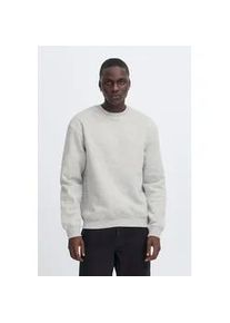 Rundhalspullover Blend "BHJust", Herren, Gr. 3XL, beige (stone mix), Sweatware, 60% Baumwolle, 40% Polyester, unifarben, Basic, normal normal, Rundhals, Pullover Rundhalspullover, Klassischer Sweatpullover mit Rundhalsausschnitt