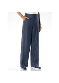 Bequeme Jeans Classic Basics, Damen, Gr. 20, Kurzgr&ouml;&szlig;en, dunkelblau, 100% Baumwolle, unifarben, lang, Jeans