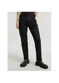 G-Star Raw Chinohose G-STAR "Kate Boyfriend Hose", Damen, Gr. 25, L&auml;nge 28, dk schwarz, Obermaterial: 50% Baumwolle, 48% Baumwolle, 2% Elasthan, Hosen Chinohose
