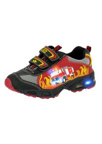 Sneaker Lico "Kinderschuh Hot V Blinky", M&auml;dchen, Gr. 28, rot, Synthetik, Schuhe Sneaker