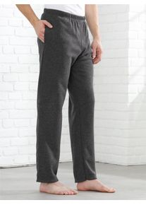 Jogginghose Plantier, Herren, Gr. 44/46, Normalgr&ouml;&szlig;en, grau (anthrazit, meliert), 50% Baumwolle, 50% Polyester, unifarben, Hosen Jogginghose