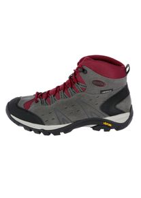 Br&uuml;tting Wanderschuh BR&Uuml;TTING "Trekkingstiefel Mount Bona High", Damen, Gr. 39, grau, Veloursleder, Schuhe Wanderschuh