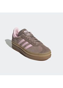 Sneaker adidas originals "GAZELLE BOLD", Damen, Gr. 40,5, trace braun, clear pink, earth strata, Leder, Synthetik, Schuhe Sneaker, Topseller