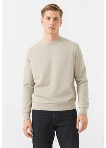 Sweatshirt INDICODE "INFence", Herren, Gr. S, grau (fog), Sweatware, Obermaterial: 60% Baumwolle, 40% Polyester, unifarben, regular fit normal, Rundhals, Rippb&uuml;ndchen, Sweatshirts Sweatshirt