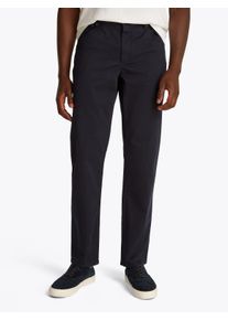 Stoffhose Tommy Hilfiger "DENTON 5PKT COTTON SATIN", Herren, Gr. 38, L&auml;nge 34, blau (desert sky), Web, Obermaterial: 98% Baumwolle, 2% Elasthan, straight fit normal, Hosen Stoffhose