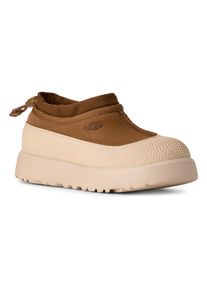UGG Australia Slipper UGG "TASMAIN WEATHER HYBRID", M&auml;dchen, Gr. 5 (37), chestnut, hellbeige, Synthetik, Textil, Veloursleder, Schuhe Slipper, Homeslipper, Trekkingschuh mit Schnellverschluss