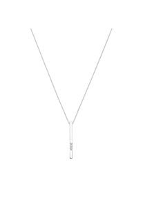 Kette mit Anh&auml;nger Luigi Merano "Kette Anh&auml;nger mit Zirkonia, Gold 375", silber, Halsketten, Damen, Gelbgold 375, Kette mit Anh&auml;nger