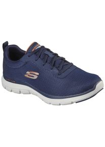 Sneaker Skechers "FLEX ADVANTAGE 4.0-PROVIDENCE", Herren, Gr. 39, blau (navy, kombiniert), Synthetik, Textil, Schuhe Sneaker, f&uuml;r Maschinenw&auml;sche geeignet, Freizeitschuh, Halbschuh, Schn&uuml;rschuh