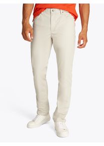 Stoffhose Tommy Hilfiger "DENTON 5PKT COTTON SATIN", Herren, Gr. 31, L&auml;nge 34, beige (newsprint), Web, Obermaterial: 98% Baumwolle, 2% Elasthan, straight fit normal, Hosen Stoffhose