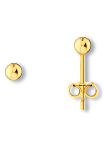 Paar Ohrstecker ONE ELEMENT "Kugel Ohrringe Ohrstecker aus 333 Gelbgold", gold, Ohrringe, Damen, Gelbgold 333, Paar Ohrstecker