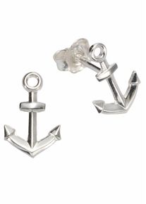 Paar Ohrstecker Firetti "Schmuck Geschenk Silber 925 Ohrschmuck Anker", silber (silber, 925), Ohrringe, Damen, Silber 925 (Sterlingsilber), Paar Ohrstecker