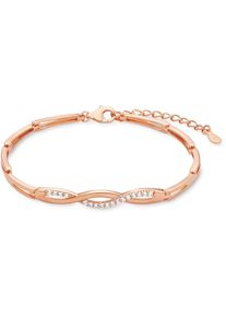 Armband Amor "9271337", rosa (silber, 925, ros&eacute;goldfarben, kristallwei&szlig;), Armb&auml;nder, Damen, 20cm, Silber 925 (Sterlingsilber), Armband, mit Zirkonia (synth.)