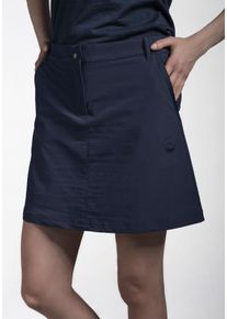 Hosenrock Polarino, Damen, Gr. 42, blau (marine), Obermaterial: 92% Polyamid, 8% Elasthan, schmal kurz, R&ouml;cke Hosenrock, Rock und Shorts in einem, Topseller