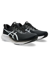 Laufschuh asics "GEL-FLUX 8", Herren, Gr. 44, schwarz-wei&szlig; (schwarz, wei&szlig;), Synthetik, Textil, Schuhe Laufschuh