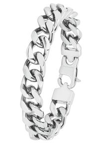 Edelstahlarmband Amor "9418190", silber (edelstahlfarben), Armb&auml;nder, Herren, 22cm, Edelstahl, Edelstahlarmband