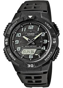 Chronograph, schwarz, CASIO TIMELESS COLLECTION, Armbanduhren, Herren, Chronograph, Solaruhr, Quarzuhr,Armbanduhr,Herrenuhr,Digitaluhr, bis 10bar wasserd.