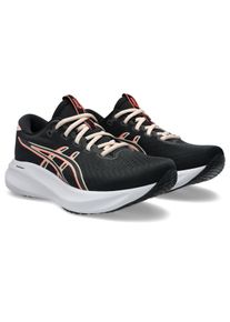 Laufschuh asics "GEL-EXCITE 11", Damen, Gr. 38, schwarz, pearl pink, Synthetik, Schuhe Laufschuh