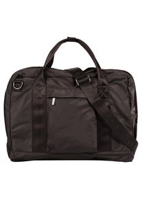 Aktentasche Bugatti "ELIA", Gr. B/H/T: 45cm x 30cm x 15cm onesize, braun, Kunstfaser, leicht gl&auml;nzend, unifarben, Taschen Aktentasche