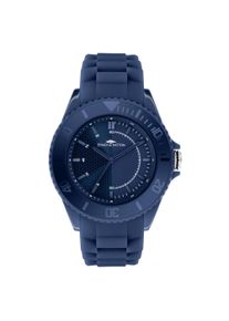 Quarzuhr Fynch-Hatton, blau, Armbanduhren, Herren, Quarzuhr, Armbanduhr, Herrenuhr, Silikonarmband, analog