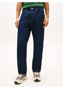 5-Pocket-Jeans Tommy Jeans "Sonny Regular Tapered", Herren, Gr. 31, L&auml;nge 32, blau (denim schwarz), Denim/Jeans, Obermaterial: 99% Baumwolle, 1% Elasthan, regular fit, Jeans 5-Pocket-Jeans, mit dezenter Waschung