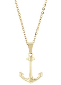 Adelia&acute;s Kettenanh&auml;nger ADELIA&acute;S "Damen Anh&auml;nger aus Edelstahl", gold, Schmuckanh&auml;nger, Damen, Edelstahl, Kettenanh&auml;nger